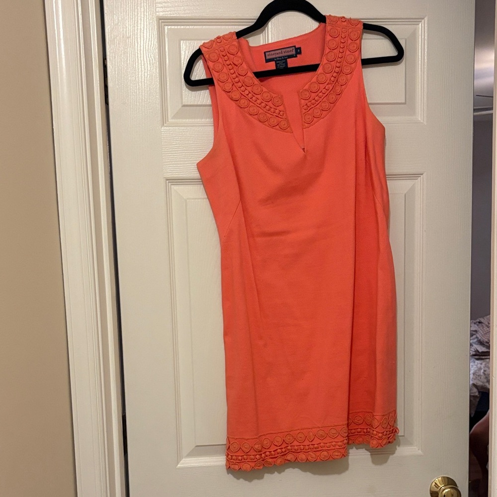 Vineyard Vines Coral Mini Dress
